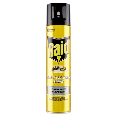 Raid Vespe e calabroni, spray aerosol, 1 bombola da 400 ml